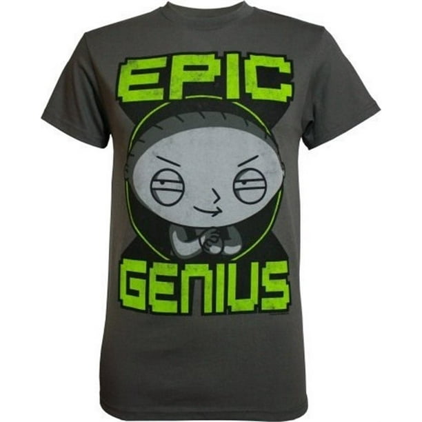 Eleven Paris Mens Large Family Guy Stewie Graphic T-Shirt Black Large Eleven Paris Mens Large Family Guy Stewie Graphic T-Shirt Black Large